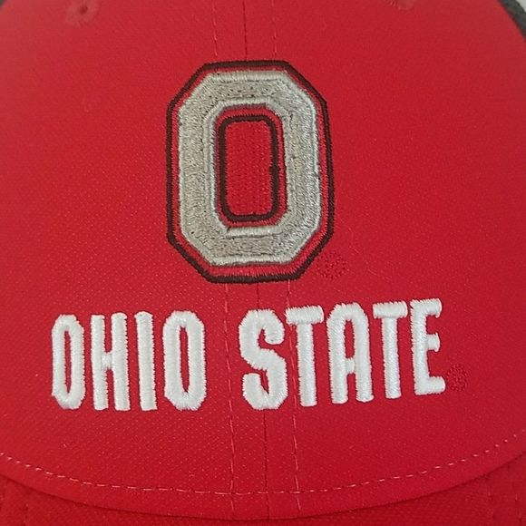 Nike Ohio State Buckeyes University Fitted Hat M/L - Picture 7 of 8